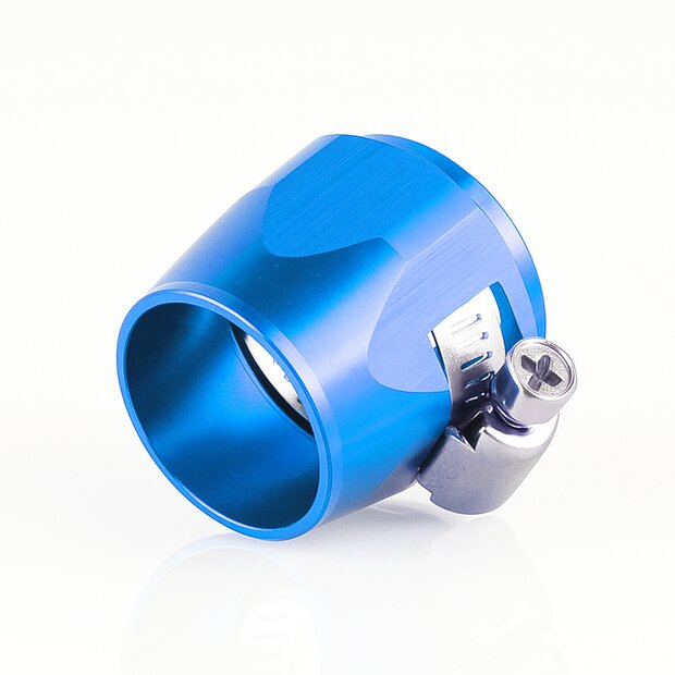 Arlows Alu Schlauchschelle 16-25mm / Dash 12 ( Farbe Blau )