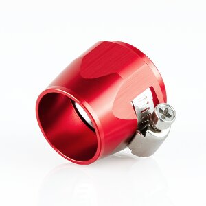 Arlows Alu Schlauchschelle 6-12mm / Dash 4 ( Farbe Rot )