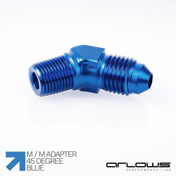 Arlows 45 Adapter 1/4 auf Dash 6 ( Einschraubadapter )