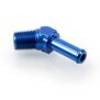 Arlows 1/8 NPT 45 Degree Adapter to 6mm Hose /
