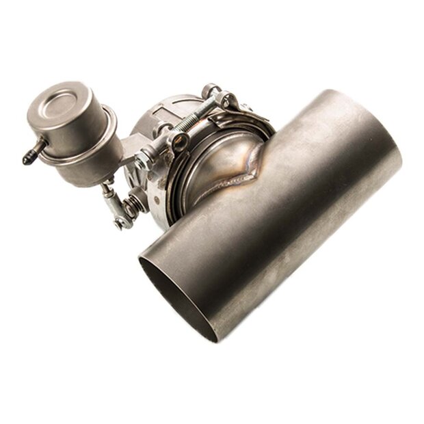 Arlows 2,5 / 63,5mm Exhaust Flap with T-Stck for the Montage ( Positive Pressure controlled )