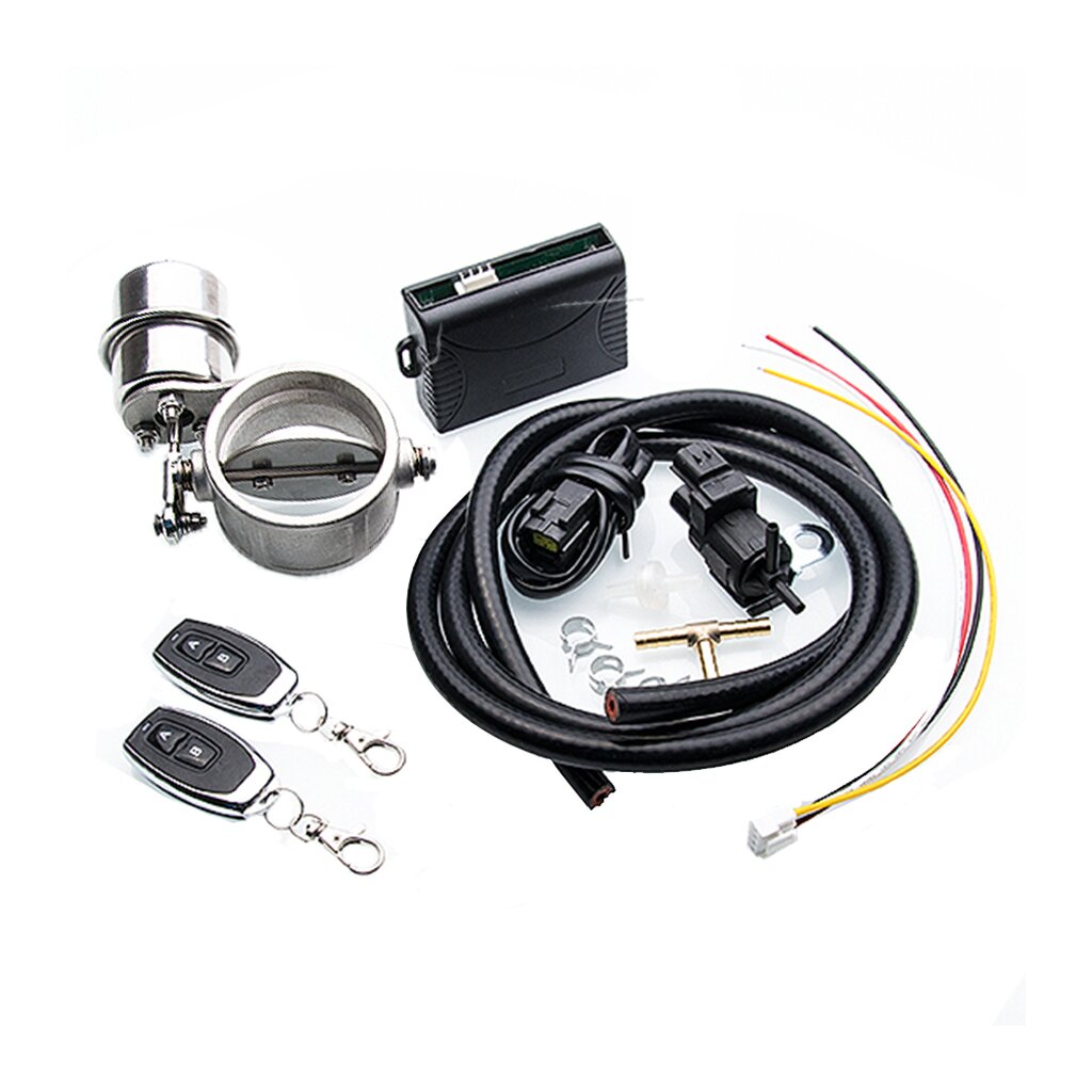 Arlows 3 / 76mm Exhaust Flap Kit remote controlled (Positive Pressure