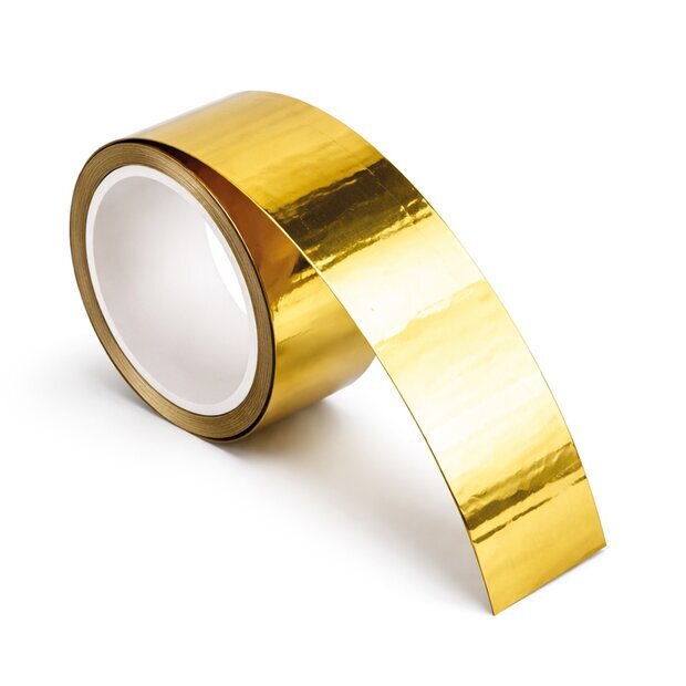 Arlows 9,2m Heat Wrap (Gold reflektierend / self-adhesive / 50mm Width)