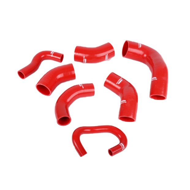 Silicon Boost Hose Kit withsubishi Evo 7-9 CT9A (Red)
