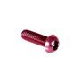 Arlows Innensechskant Linsenschraube Schraube konisch AL7075 M6x20 Rot TYP II