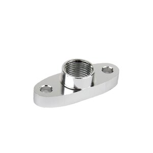 Arlows Oil return flange 1/2 "NPT for GT42 until GT47 (50, 8 mm hole spacing)