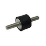 Arlows Rubber Bearing/Mounting with M8 Thread M/M (Height: 40mm)