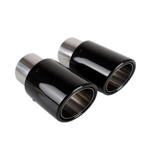Arlows 2x 100mm Carbon Endrohr ( 76mm Rohrdurchmesser )