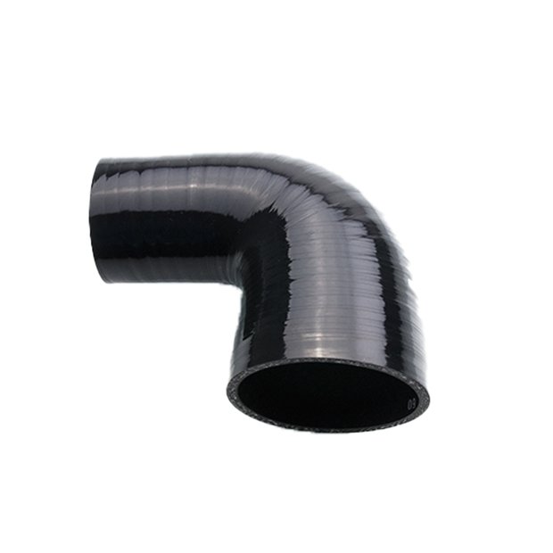  70mm auf 63mm Silicon Hose 90 reducer (Black)...