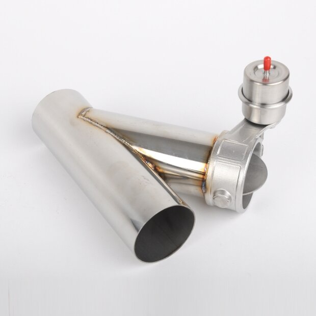 Arlows 2 / 50,8mm Y - Auspuffklappen ( Unterdruck gesteürt, offen )
