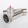 Arlows 2 / 50,8mm Y - Auspuffklappen ( Unterdruck gesteürt, offen )