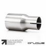 Arlows 89mm auf 70mm reduzierstück / Rohr Adapter ( Edelstahl Doppelmuffe )