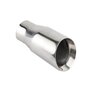 Arlows 101mm Edelstahl Endrohr Poliert ( rund / abgeschrägt )
