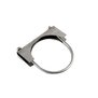 Arlows Stainless Exhaust Clamp 2 / 50,8mm (V2A Exhaustschelle Pipeschelle U Schelle)