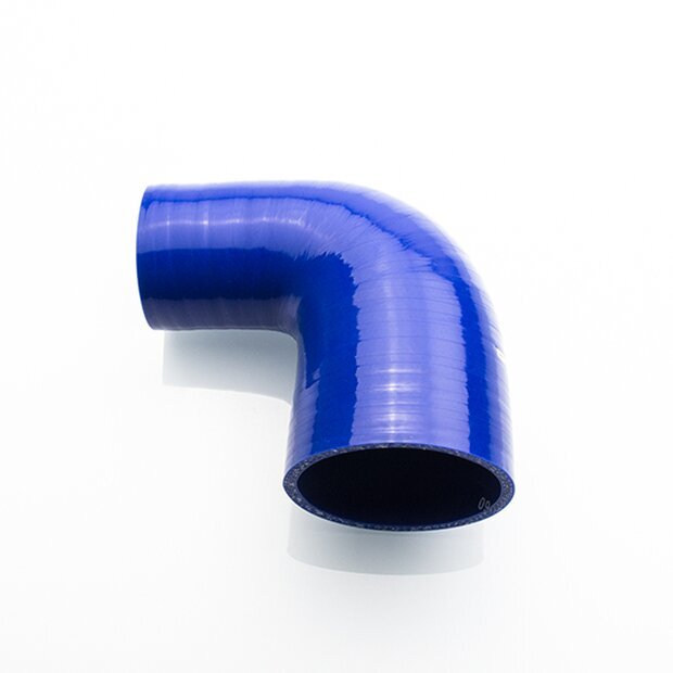 Arlows � 63,5mm auf 57mm Silikon Schlauch 90� Reduzierer ( Blau ) Reduzierbogen
