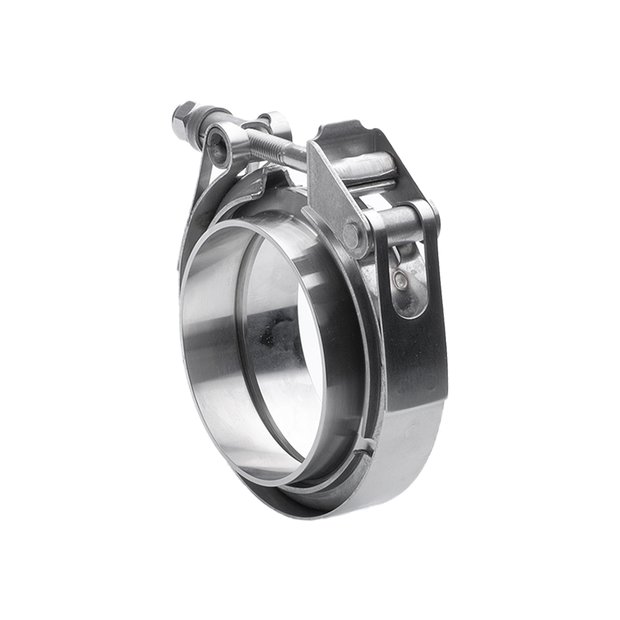 Arlows V-Band Set mit Schnellverschlu 6 / 152,4mm ( Edelstahl )
