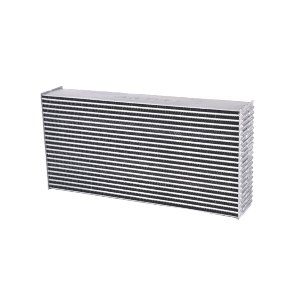 GPI Racing Delta Fin Aluminum Intercooler – 550x140x70mm, 1.97" Inlet/Outlet, One-Sided Design, Silver