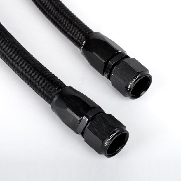 Arlows Ölkühler Anschlußkit / Einbausatz Nylon (Dash 8 , Länge: 110/130cm)