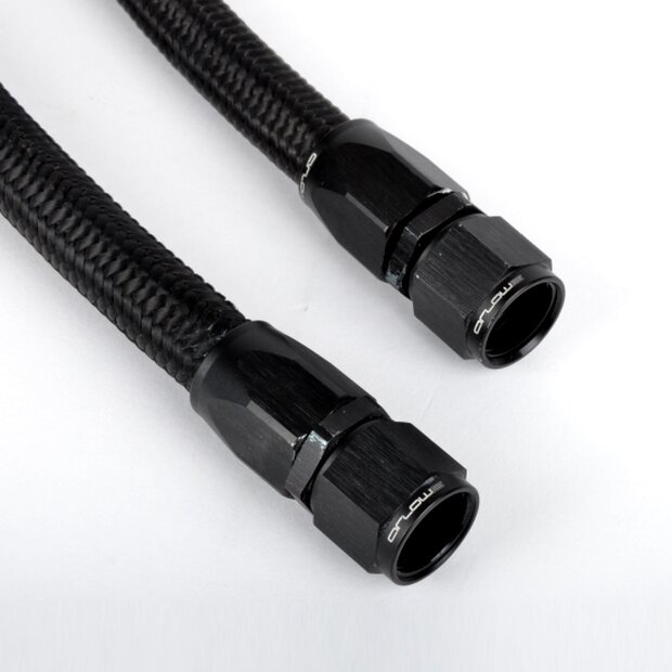 Arlows Oilcooler Connection Kit  Nylon (Dash 8 , Length: 110/130cm)