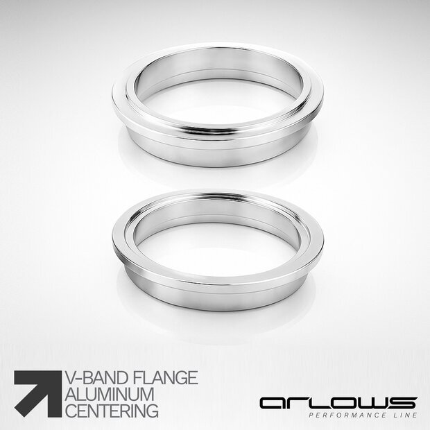 Arlows V-Band Anschweissringe 3,5 / 89mm (...