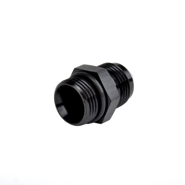 Arlows adapter 9/16-18 UNF (Dash 6) on Dash 6 (screw-in adapter) black