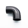 Arlows Ø 80mm Silikonschlauch 90° Bogen / Verbinder ( Schwarz) Schlauch