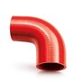 Arlows Ø 80mm Silikonschlauch 90° Bogen / Verbinder ( Rot ) Schlauch