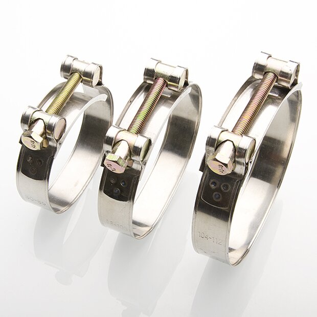 Arlows 30 - 33mm HD-Schelle ( M6 Bolzen Schlauchschelle )
