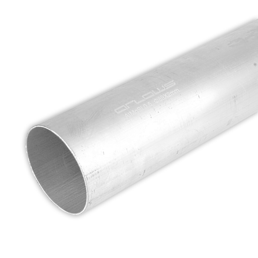 63,5mm/50,8mm AlMgSi 0,5 Aluminium reduzierer Arlows Aluminium Cone