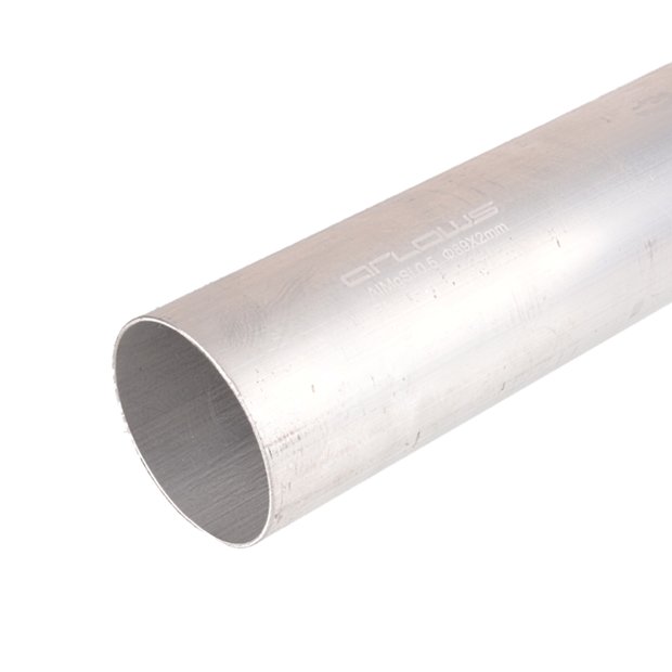 Arlows Aluminium Rohr ( 1 Meter / AlMgSi0,5 Alurohr )  60,3mm
