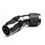 Arlows Alu Dash Fitting - 30° - Black Dash 12 (1/16 - 12 UNF)