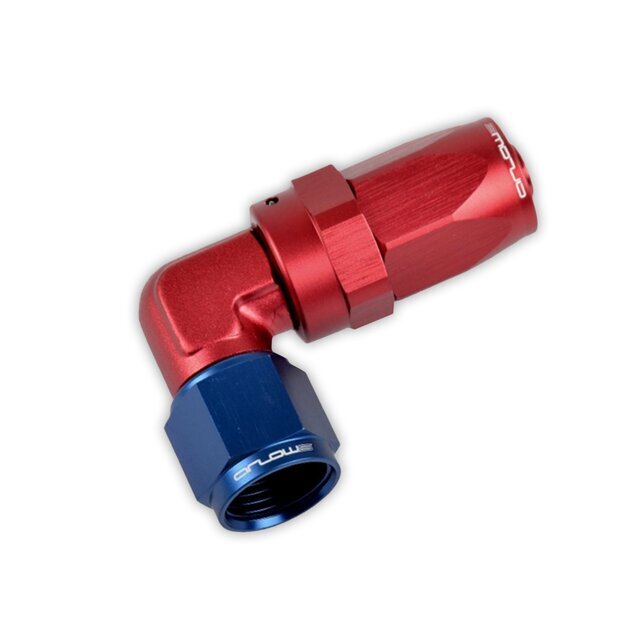 Arlows Aluminium AN / Dash Fitting -90 Degree Block Angle-