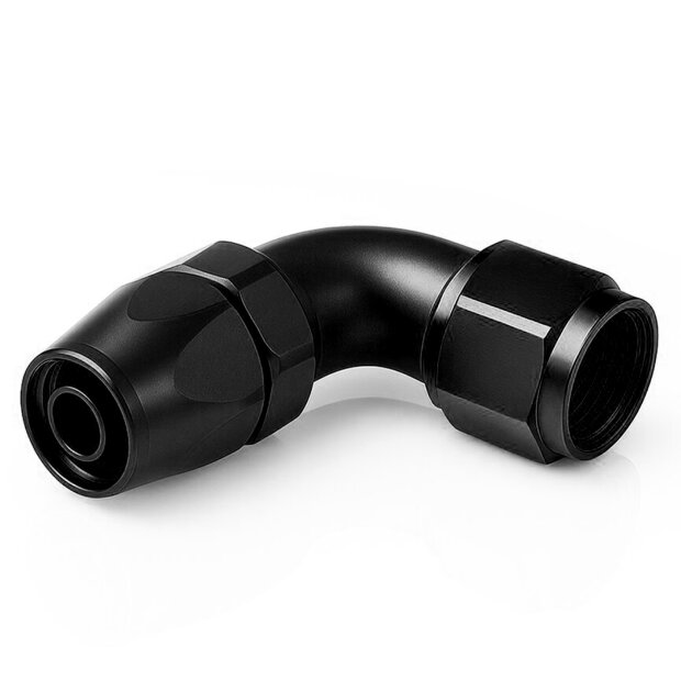 Arlows Alu Dash Fitting - 45&deg; - Black Dash 6...