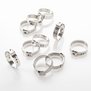 Arlows 10 pcs 1-ear clamps (stainless steel hose clamps)