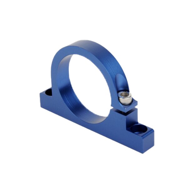 Arlows Aluminium Fuel Pump Mount  blue 45mm