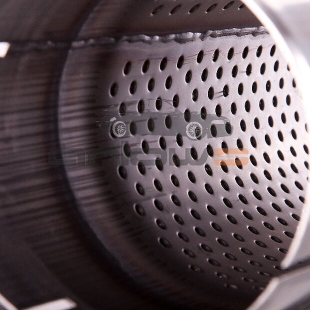 Arlows Edelstahl 2x1 Schalldmpfer Y-Flutig