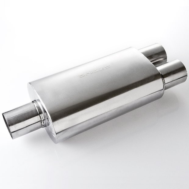 Arlows Stainless Steel 2x1 Silencer Y-Flow