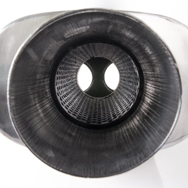 Arlows Stainless Steel 2x1 Silencer Y-Flow