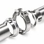 Arlows V-Band Anschweissringe 2" / 50,8mm ( selbstzentrierend , Edelstahl )