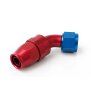 Arlows PTFE Alu Fitting Blau Dash 10 45 Grad