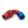 Arlows PTFE Alu Fitting Blau Dash 10 135 Grad