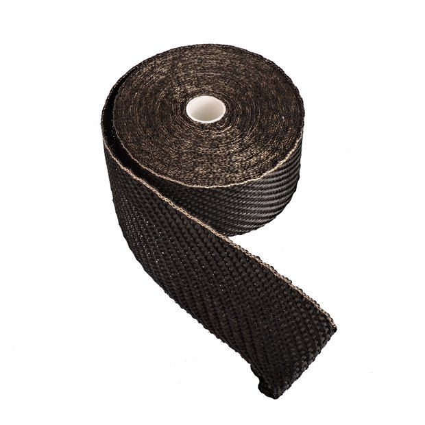 15m Keramik Hitzeschutzband 50mm schwarz 1200°C ***Heat Wrap Turbo Fächerkrümmer 