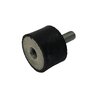 Arlows Rubber Bearing/Mounting with M8 Thread M/W (Height: 25mm)