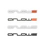 Arlows Logo Aufkleber Schwarz 50 x 3,8cm