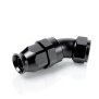 Arlows PTFE Alu Fitting Schwarz Dash 8 45 Grad
