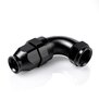 Arlows PTFE Alu Fitting Schwarz Dash 10 90 Grad