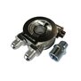 Arlows Adapterplatte für Dash 8 Ölkühler (inkl. Thermostat)