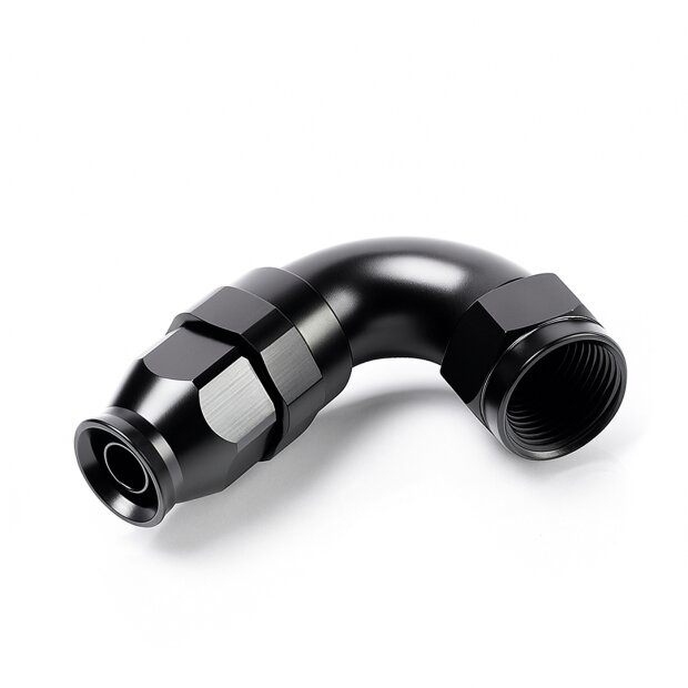 Arlows PTFE Alu Fitting Schwarz Dash 16 120 Grad