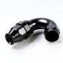 Arlows PTFE Alu Fitting Schwarz Dash 16 180 Grad