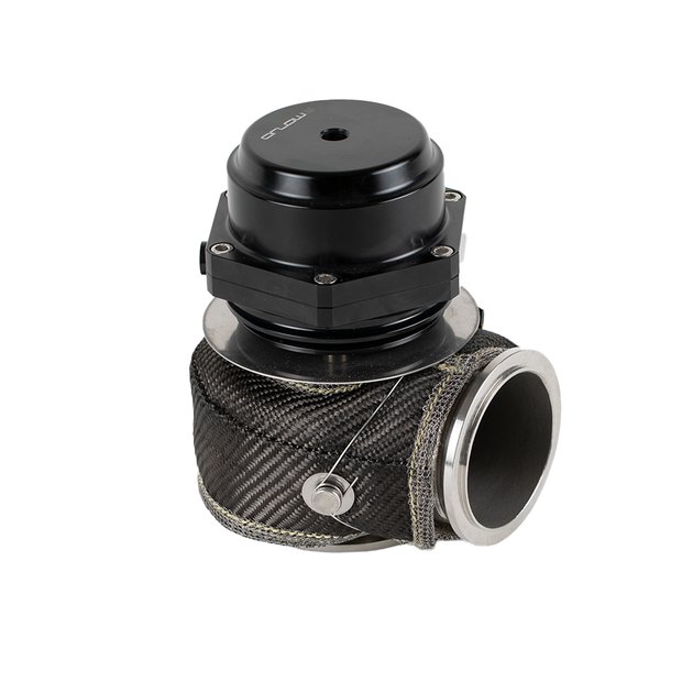 Arlows Turbowindel / Hitzeschutz für 50mm Wastegate ( Titan Schwarz )